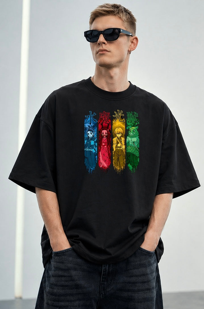 Demons slayer oversized Tshirt