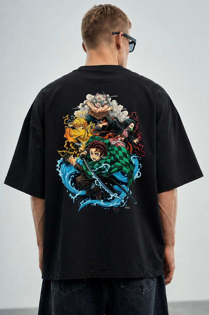 Demons slayer oversized Tshirt