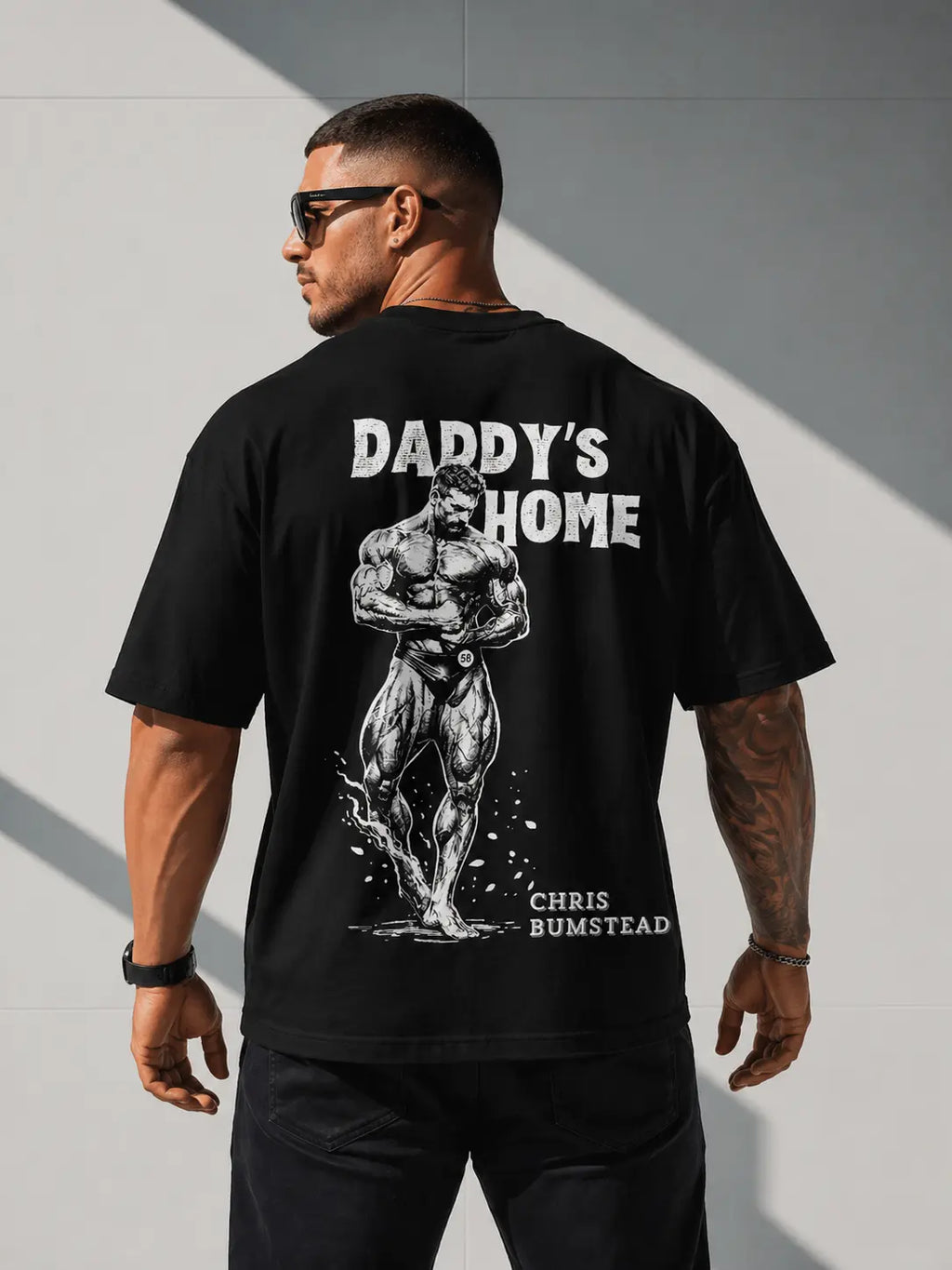 Cbum Daddy's Home Oversized Tshirt