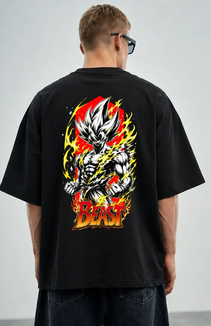 Goku Beast Oversized Tshirt